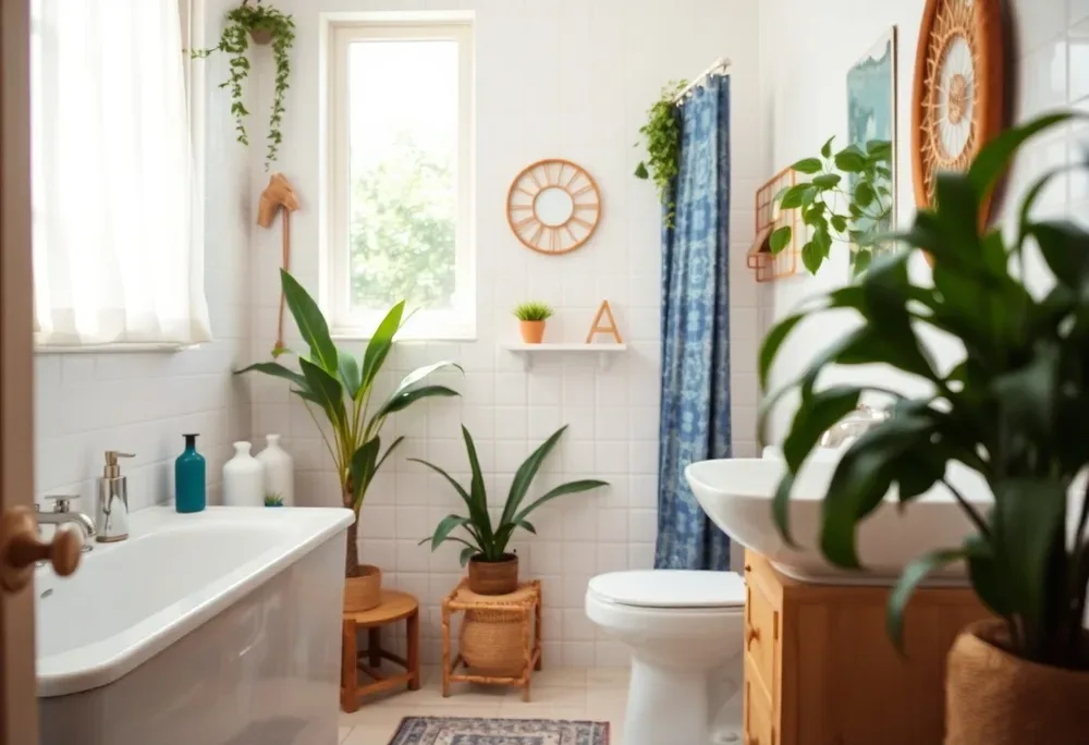 56+ Boho Bathroom Ideas