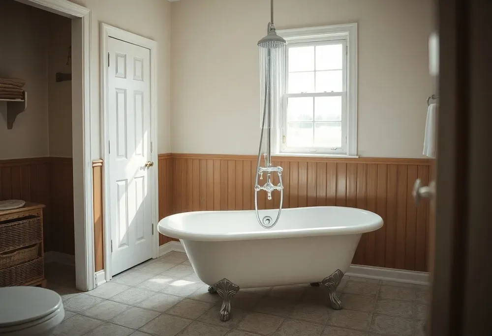 Stunning Clawfoot Tub Shower Combo Ideas for a Timeless Bathroom