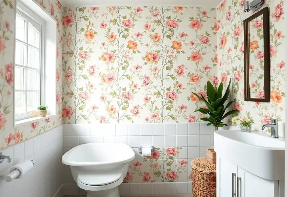 65+ Bathroom Wallpaper Ideas for 2026 (With Photos)