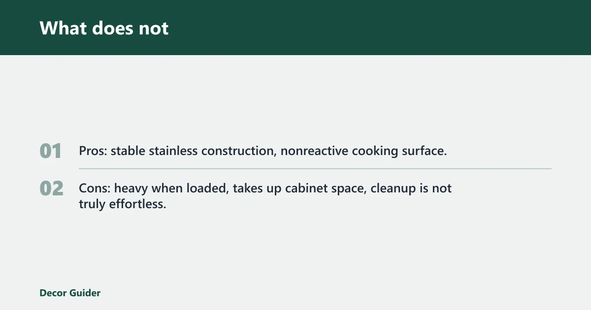 Steps: What does not