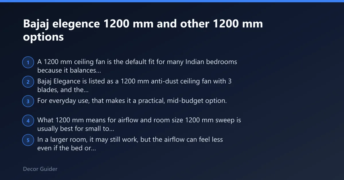 Steps: Bajaj elegence 1200 mm and other 1200 mm options