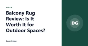 Balcony Rug Review: Is It Worth It for Outdoor Spaces?