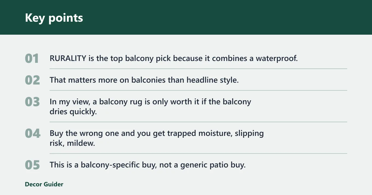 Key points: Verdict