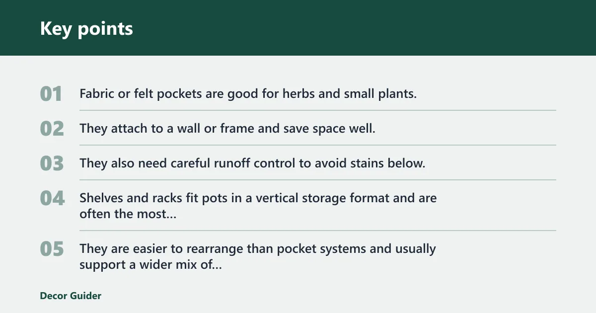 Key points: What types work best?
