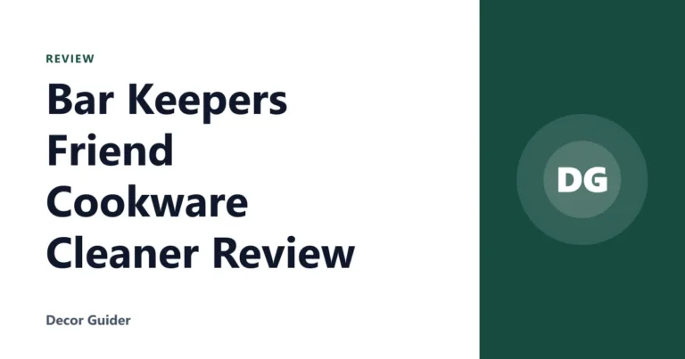 Bar Keepers Friend Cookware Cleaner Review