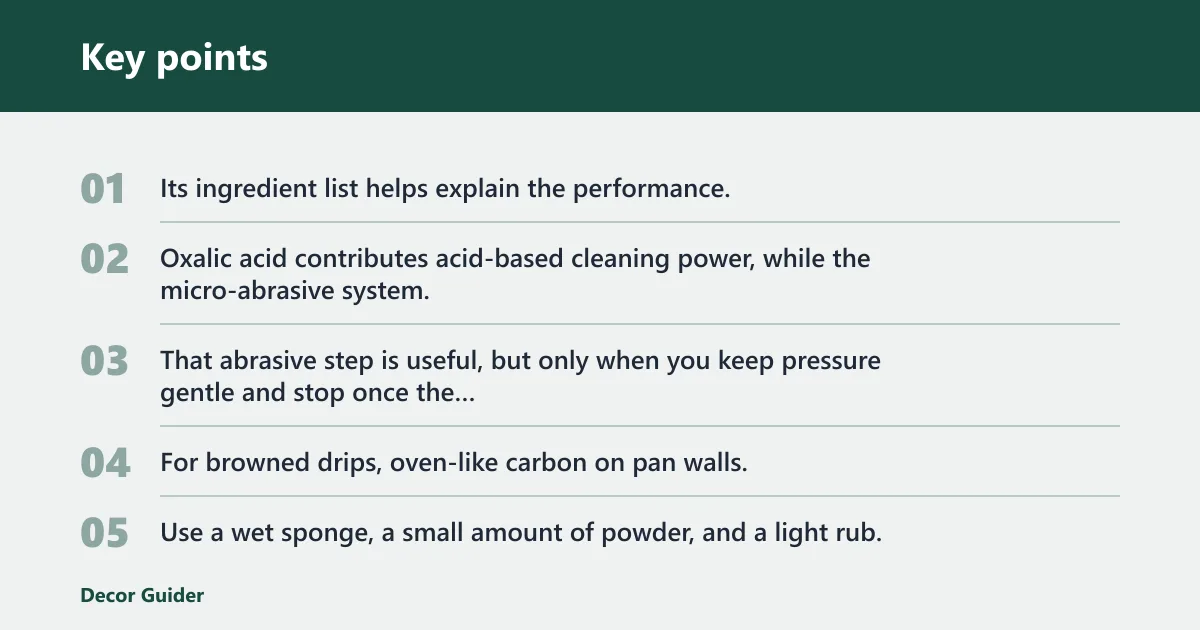 Key points: What works