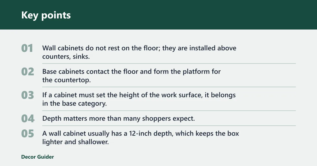 Key points: How are they different?