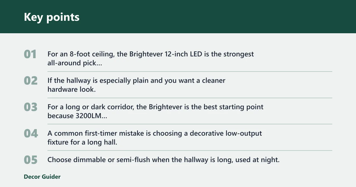Key points: Which one should you buy?
