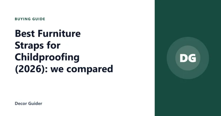 Best Furniture Straps for Childproofing (2026): we compared