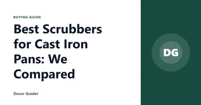 Best Scrubbers for Cast Iron Pans: We Compared