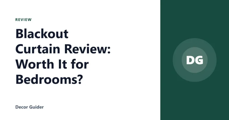 Blackout Curtain Review: Worth It for Bedrooms?
