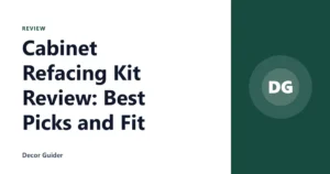Cabinet Refacing Kit Review: Best Picks and Fit