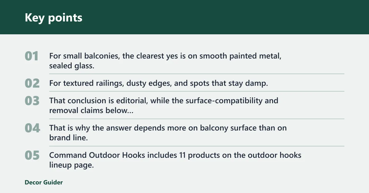 Key points: Verdict on command outdoor light clips
