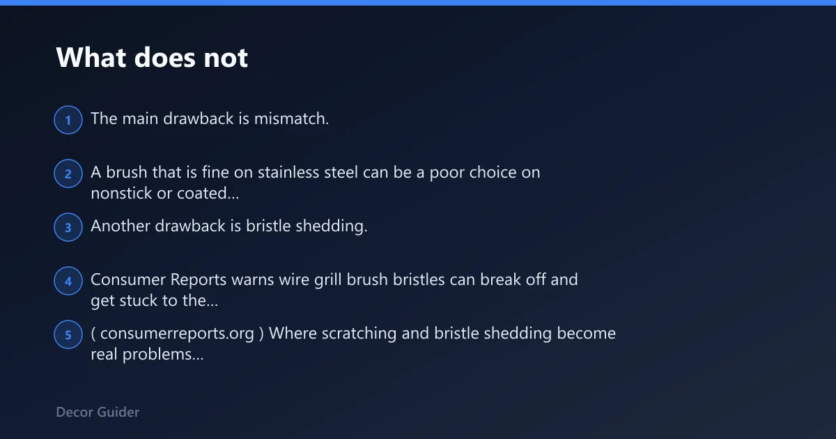 Steps: What does not