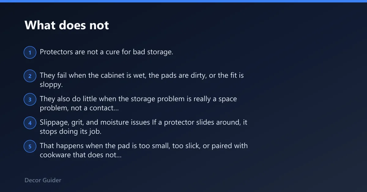 Steps: What does not
