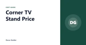 Corner TV Stand Price
