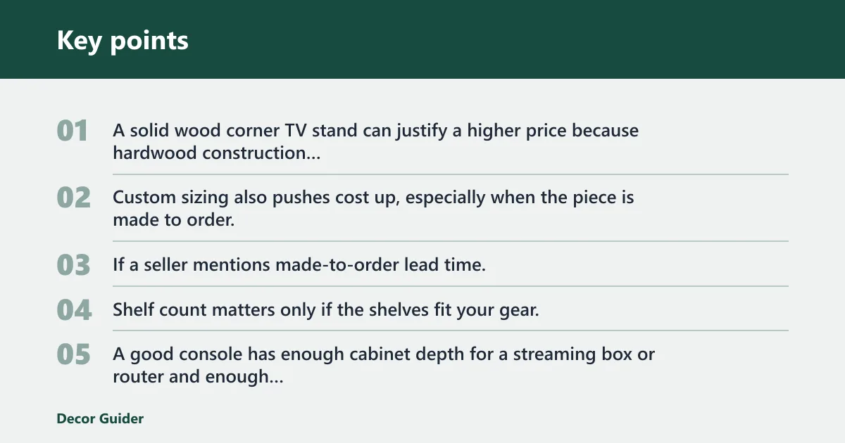 Key points: What features are worth paying for?