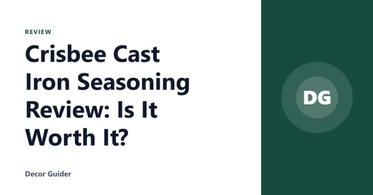 Crisbee Cast Iron Seasoning Review: Is It Worth It?