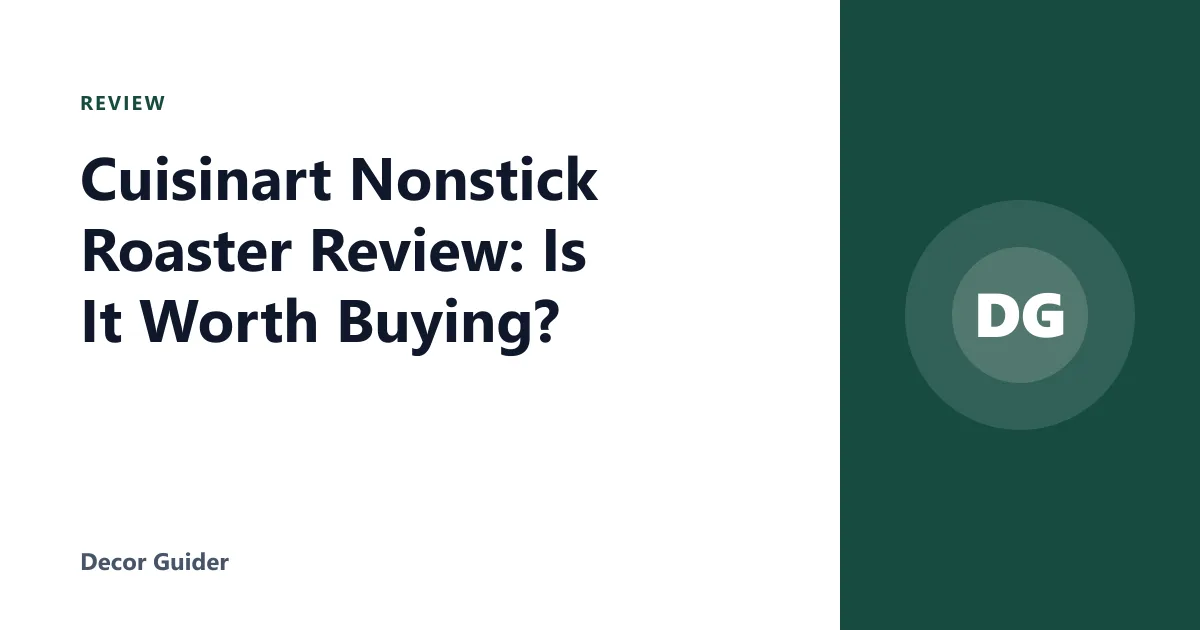 Cuisinart Nonstick Roaster Review: Is It Worth Buying?