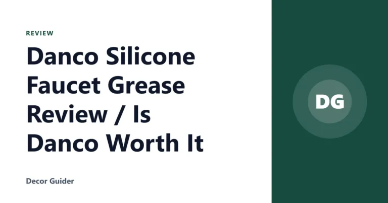 Danco Silicone Faucet Grease Review / Is Danco Worth It