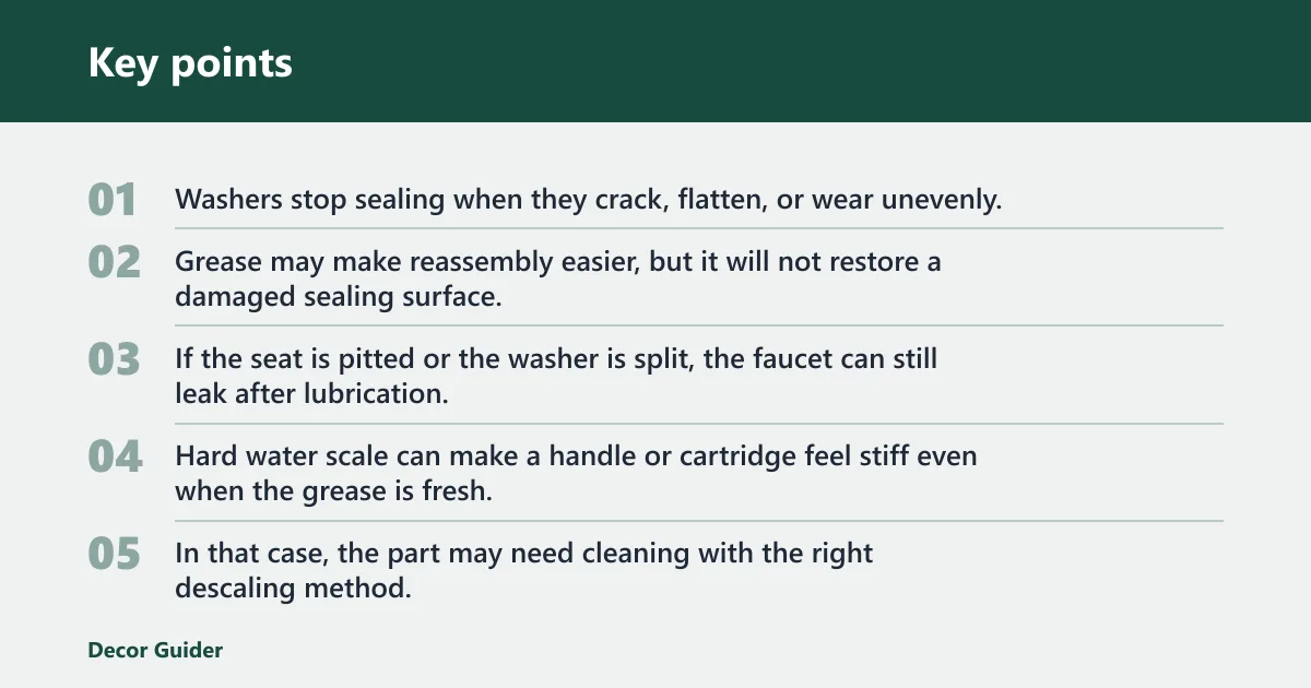 Key points: What does not