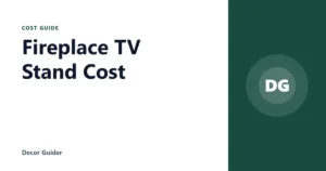 Fireplace TV Stand Cost