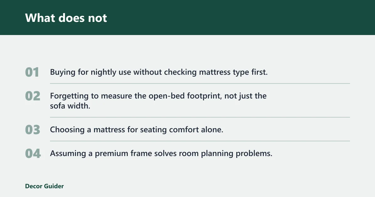 Steps: What does not