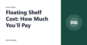 Floating Shelf Cost: How Much You’ll Pay