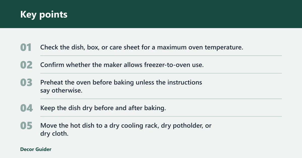 Key points: What the maker’s care instructions usually say