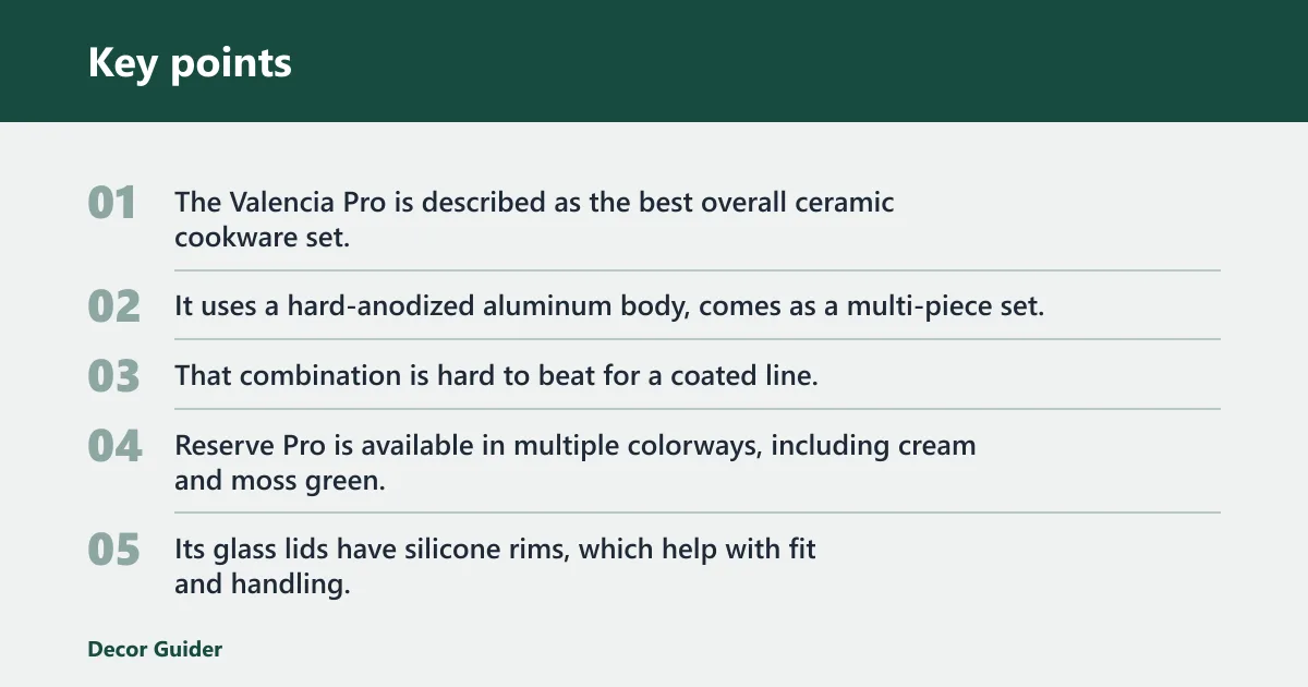Key points: Which GreenPan line is the best for your cooking style?