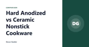 Hard Anodized vs Ceramic Nonstick Cookware