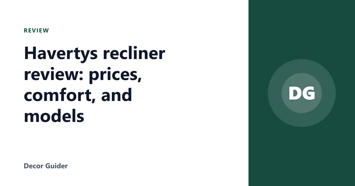 Havertys recliner review: prices, comfort, and models