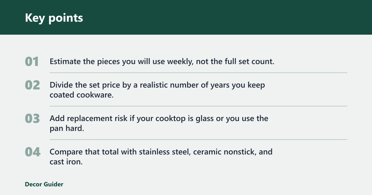 Key points: Price, warranty, and ownership cost