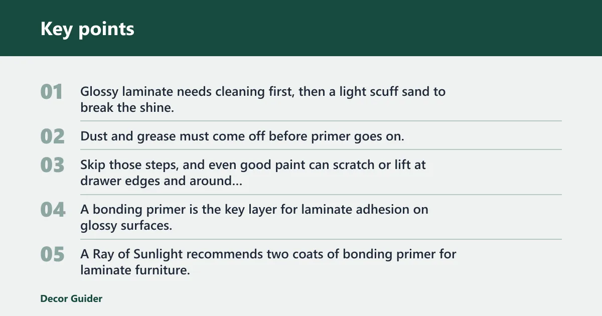 Key points: How much does it cost to paint a laminate dresser?