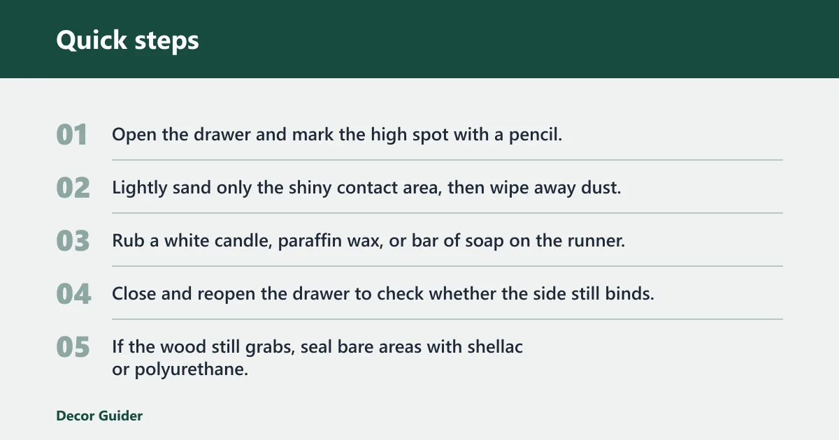 Quick steps: How do you fix the rub point?
