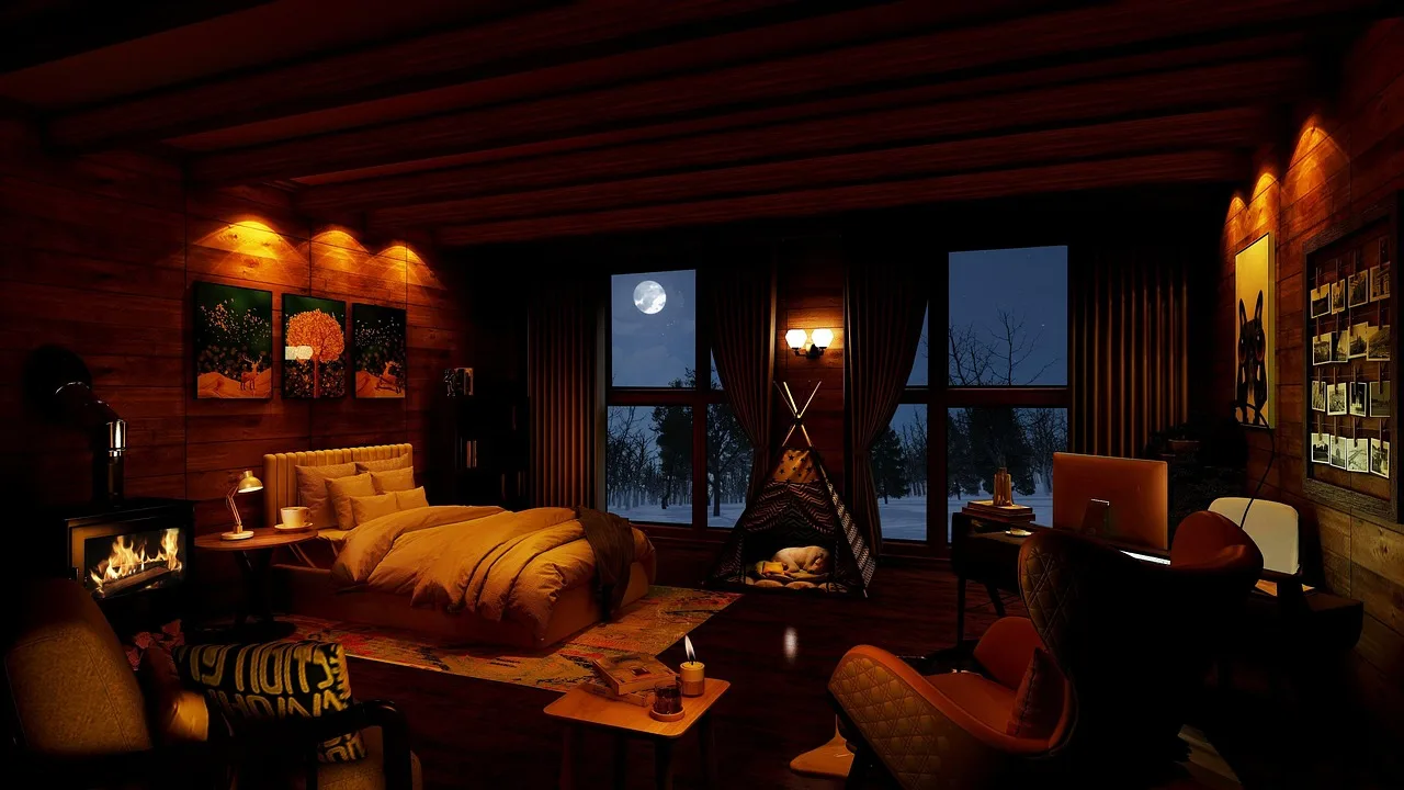 How can I make my bedroom cozy for winter?