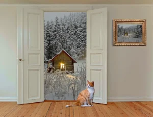 How to Stop a Door From Sticking in Winter