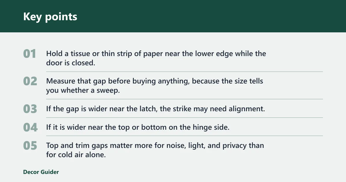 Key points: Where is the leak coming from?