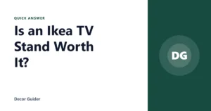 Is an Ikea TV Stand Worth It?