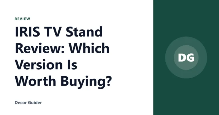 IRIS TV Stand Review: Which Version Is Worth Buying?