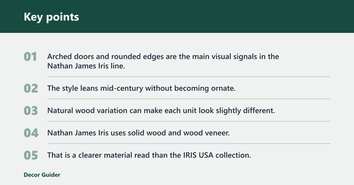Key points: Design and build details
