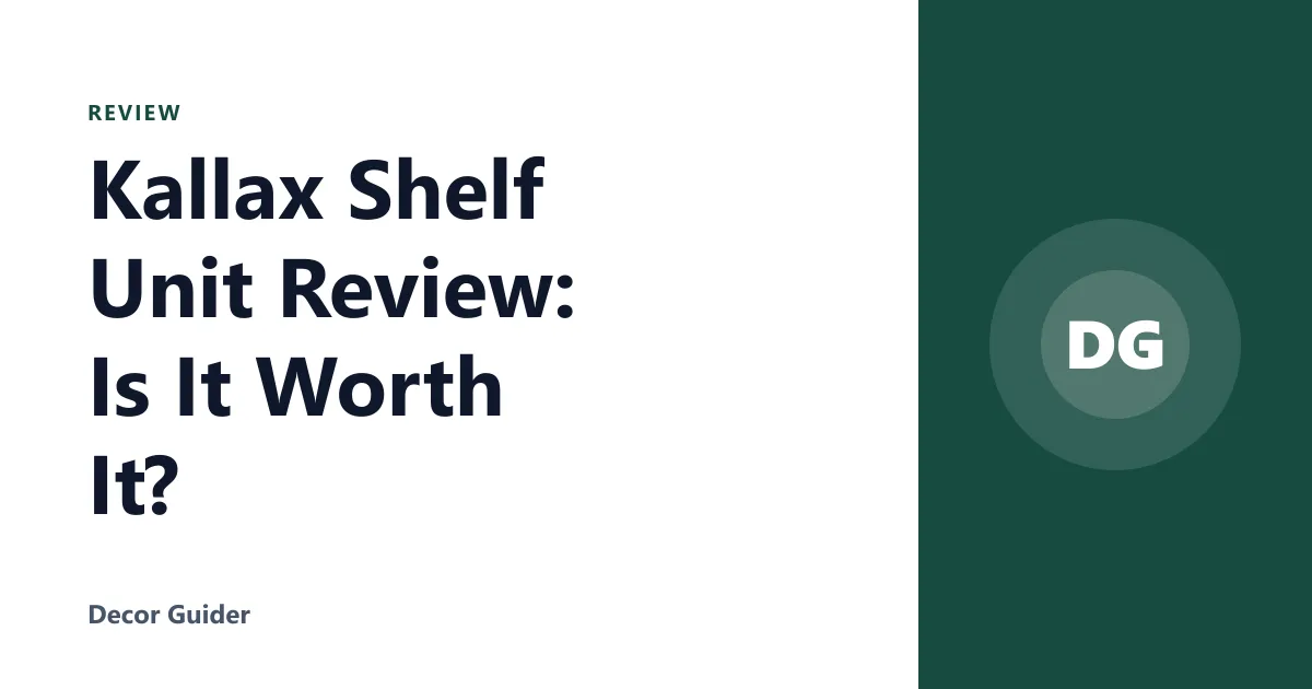 Kallax Shelf Unit Review: Is It Worth It?
