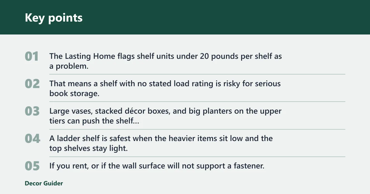 Key points: What does not?