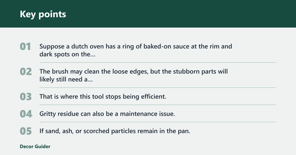 Key points: What does not