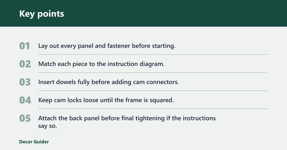 Key points: How hard is it to assemble?