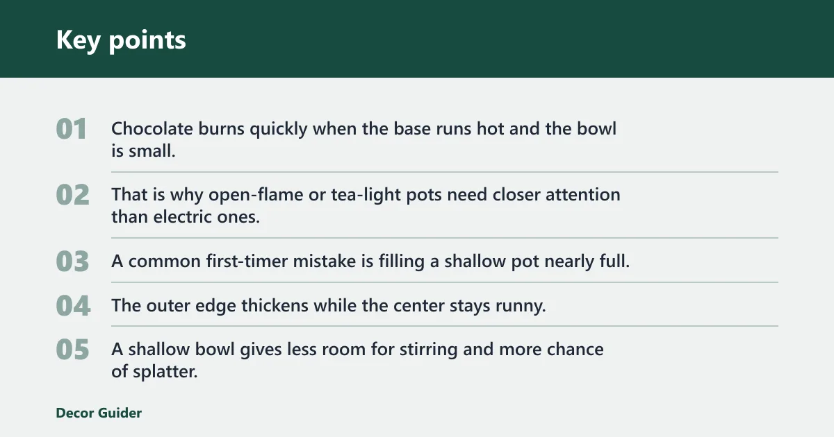 Key points: What does not