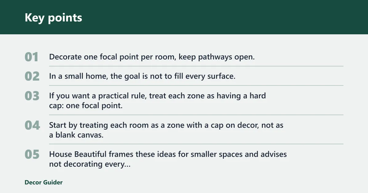 Key points: How do you decorate a small space for Christmas?
