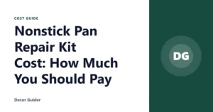Nonstick Pan Repair Kit Cost: How Much You Should Pay