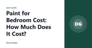Paint for Bedroom Cost: How Much Does It Cost?