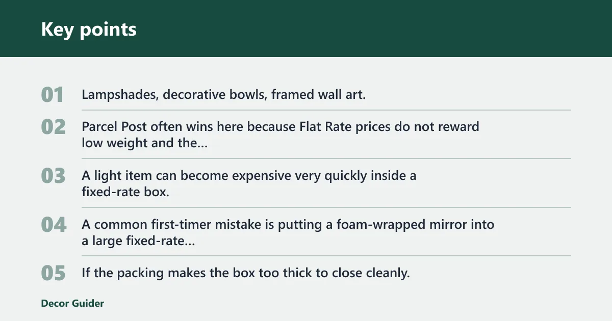 Key points: When should you skip Flat Rate?